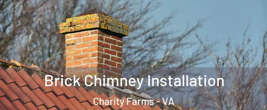 Brick Chimney Installation Charity Farms - VA