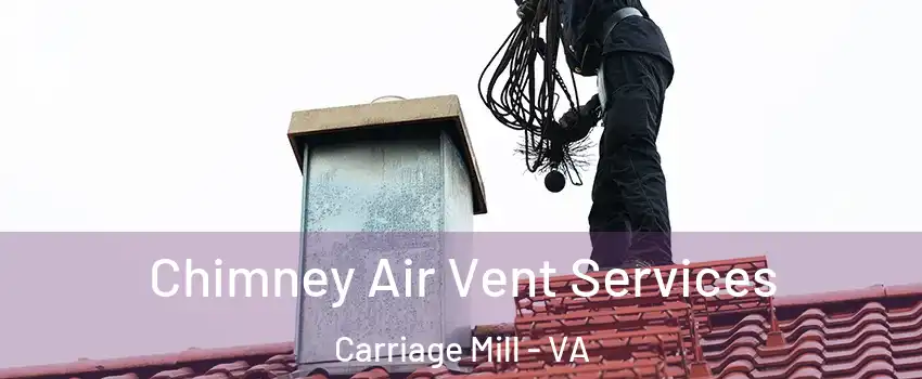 Chimney Air Vent Services Carriage Mill - VA