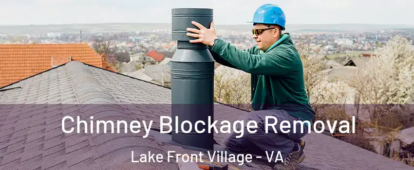 Chimney Blockage Removal Lake Front Village - VA