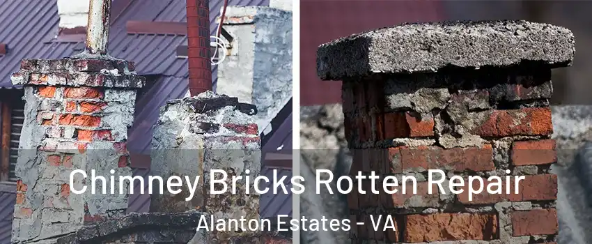 Chimney Bricks Rotten Repair Alanton Estates - VA