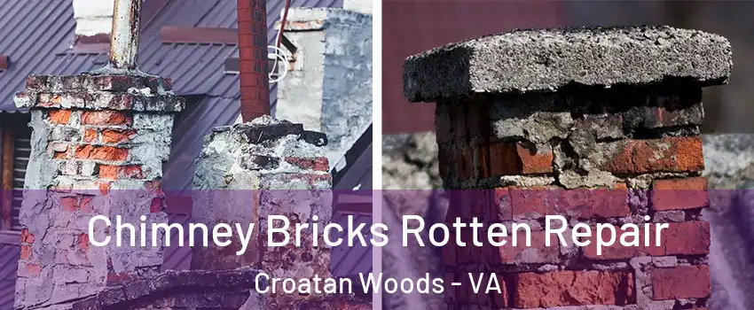 Chimney Bricks Rotten Repair Croatan Woods - VA