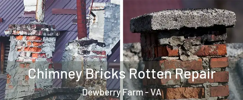 Chimney Bricks Rotten Repair Dewberry Farm - VA
