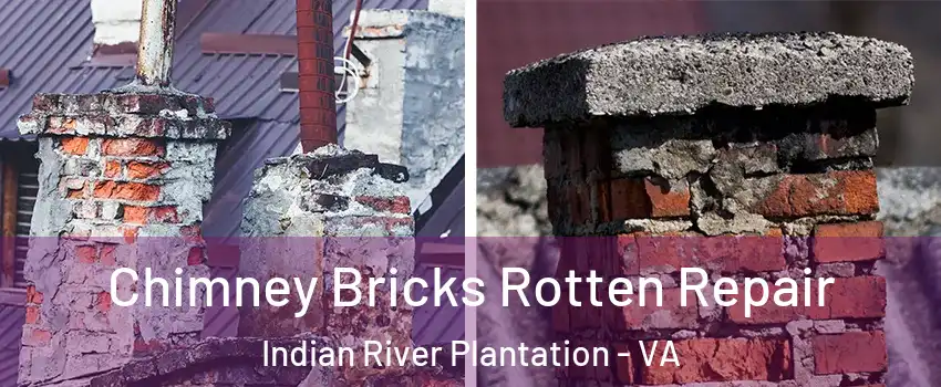 Chimney Bricks Rotten Repair Indian River Plantation - VA
