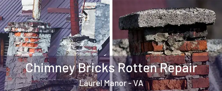 Chimney Bricks Rotten Repair Laurel Manor - VA