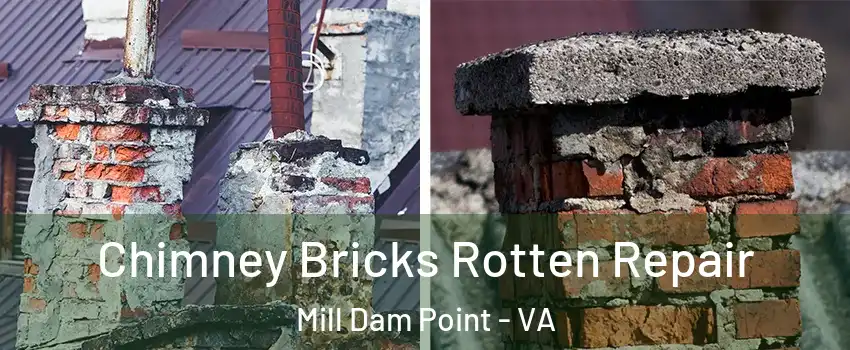 Chimney Bricks Rotten Repair Mill Dam Point - VA
