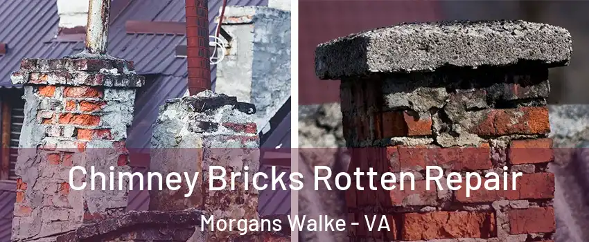 Chimney Bricks Rotten Repair Morgans Walke - VA
