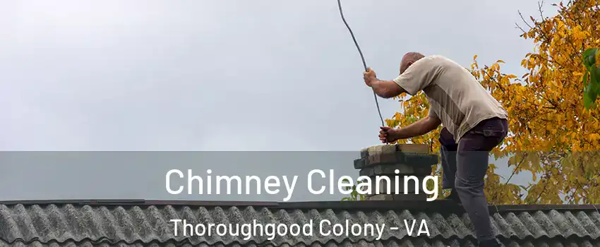 Chimney Cleaning Thoroughgood Colony - VA