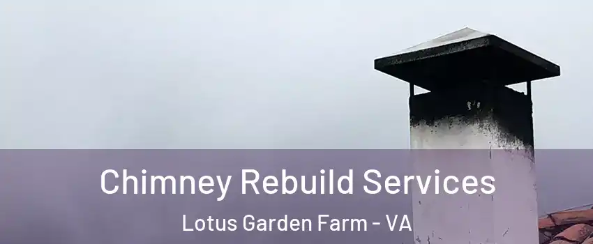 Chimney Rebuild Services Lotus Garden Farm - VA