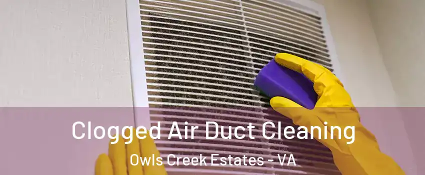 Clogged Air Duct Cleaning Owls Creek Estates - VA