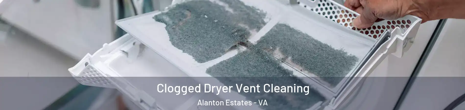 Clogged Dryer Vent Cleaning Alanton Estates - VA