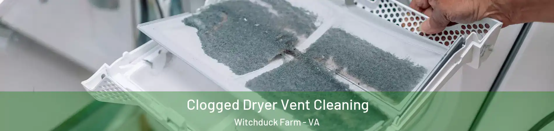 Clogged Dryer Vent Cleaning Witchduck Farm - VA