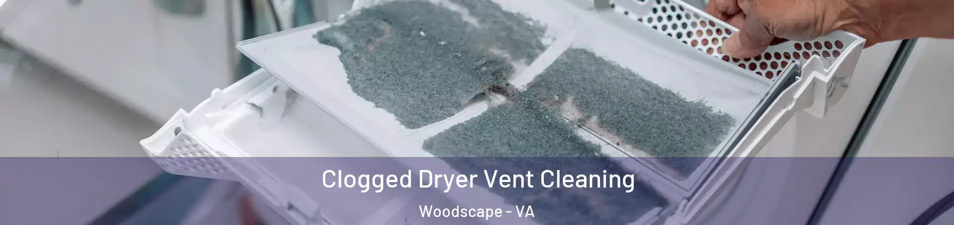 Clogged Dryer Vent Cleaning Woodscape - VA