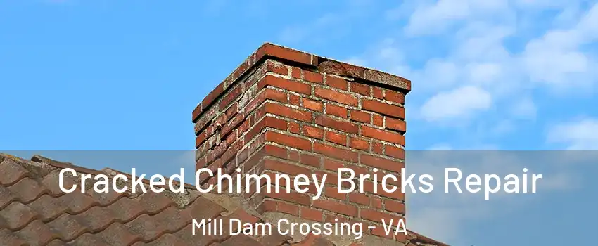 Cracked Chimney Bricks Repair Mill Dam Crossing - VA