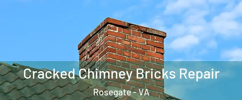 Cracked Chimney Bricks Repair Rosegate - VA