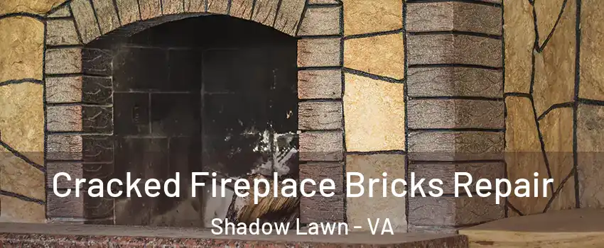 Cracked Fireplace Bricks Repair Shadow Lawn - VA