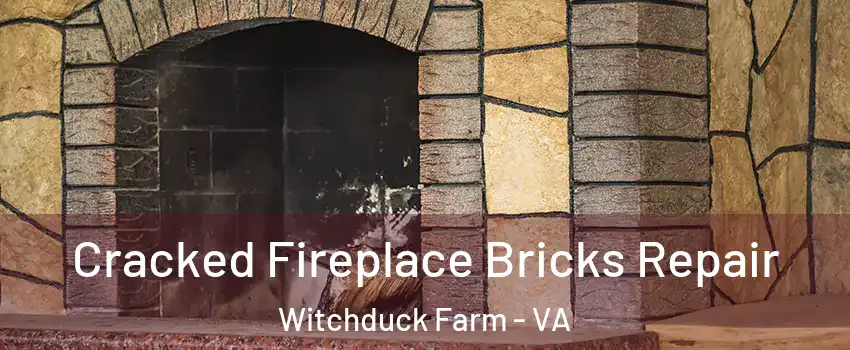 Cracked Fireplace Bricks Repair Witchduck Farm - VA