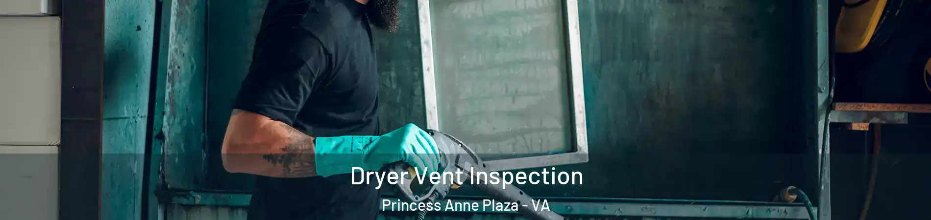 Dryer Vent Inspection Princess Anne Plaza - VA
