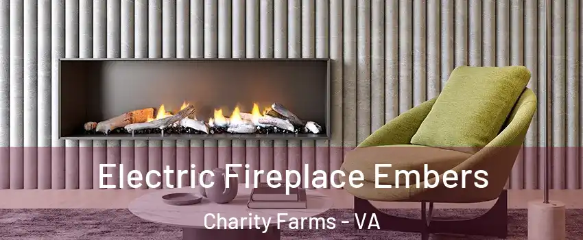 Electric Fireplace Embers Charity Farms - VA