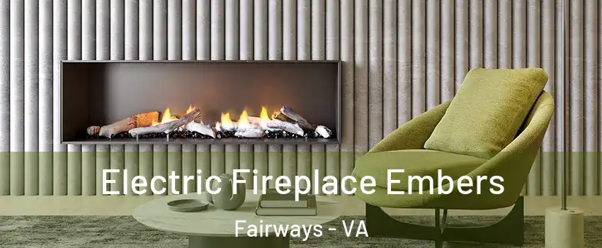 Electric Fireplace Embers Fairways - VA