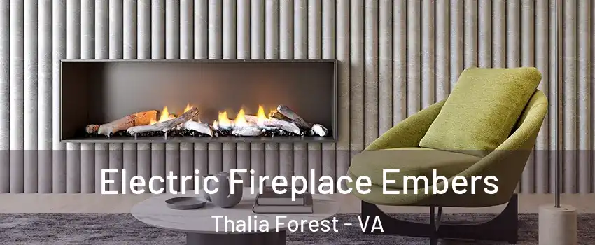 Electric Fireplace Embers Thalia Forest - VA