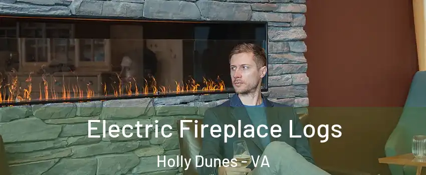 Electric Fireplace Logs Holly Dunes - VA