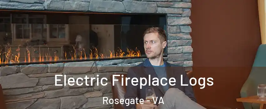 Electric Fireplace Logs Rosegate - VA