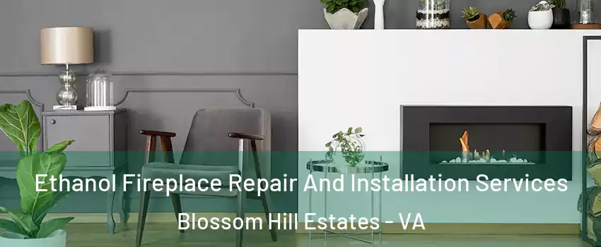 Ethanol Fireplace Repair And Installation Services Blossom Hill Estates - VA