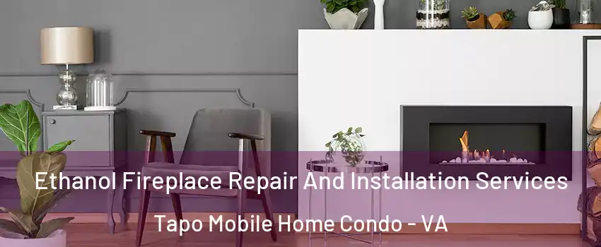 Ethanol Fireplace Repair And Installation Services Tapo Mobile Home Condo - VA