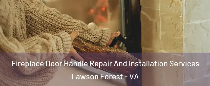 Fireplace Door Handle Repair And Installation Services Lawson Forest - VA