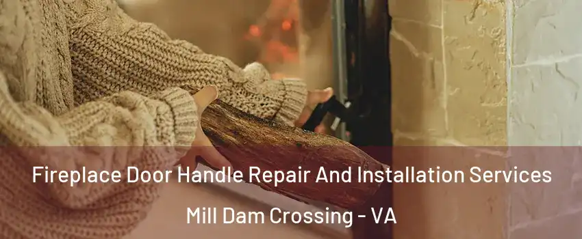Fireplace Door Handle Repair And Installation Services Mill Dam Crossing - VA