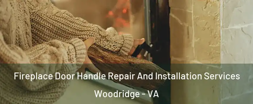 Fireplace Door Handle Repair And Installation Services Woodridge - VA