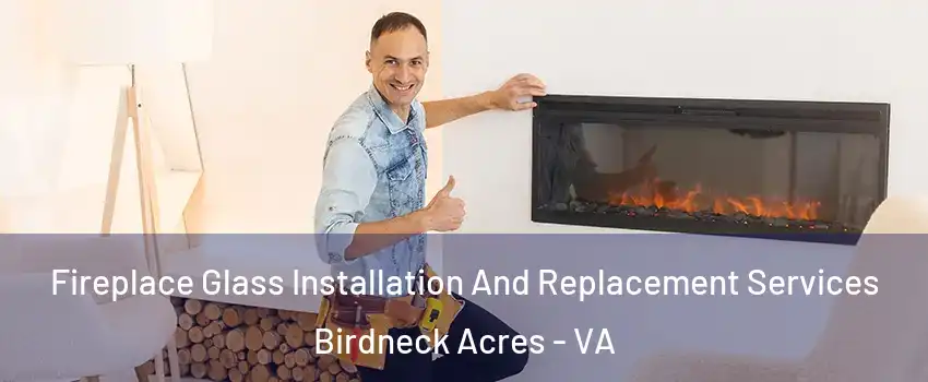 Fireplace Glass Installation And Replacement Services Birdneck Acres - VA