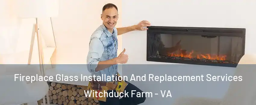 Fireplace Glass Installation And Replacement Services Witchduck Farm - VA
