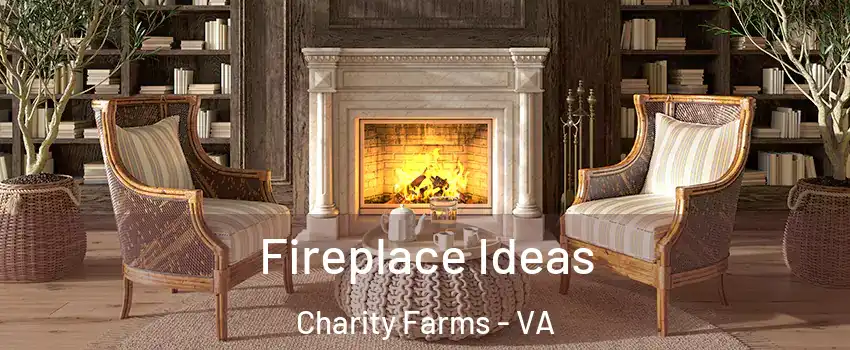 Fireplace Ideas Charity Farms - VA