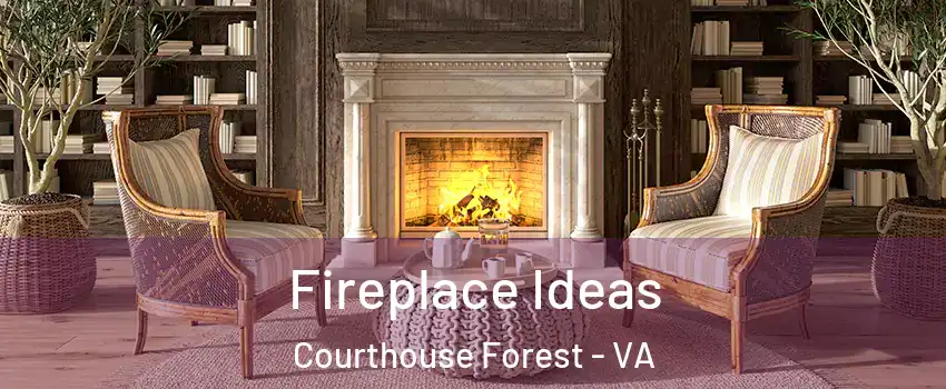 Fireplace Ideas Courthouse Forest - VA