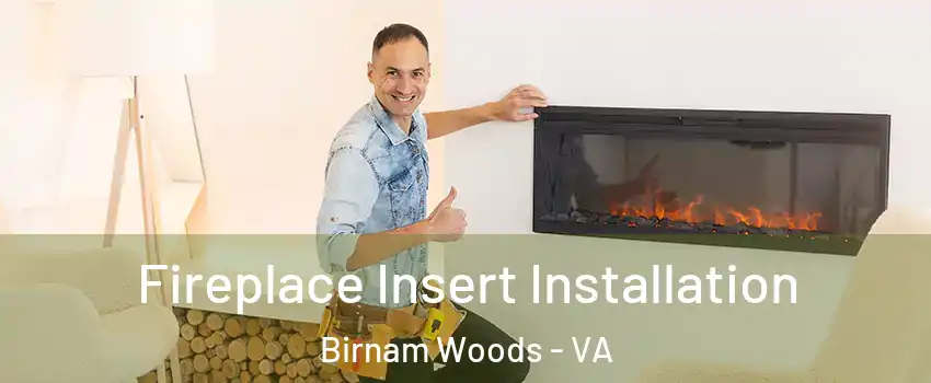 Fireplace Insert Installation Birnam Woods - VA