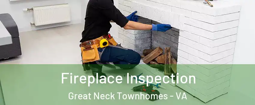 Fireplace Inspection Great Neck Townhomes - VA