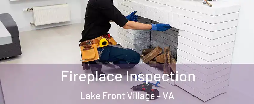 Fireplace Inspection Lake Front Village - VA