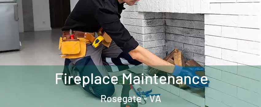 Fireplace Maintenance Rosegate - VA