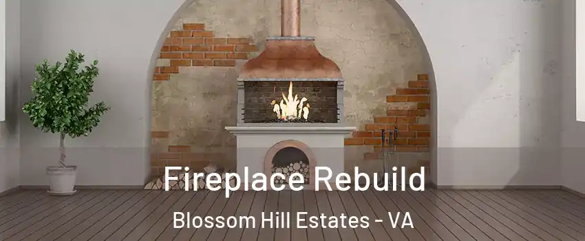 Fireplace Rebuild Blossom Hill Estates - VA