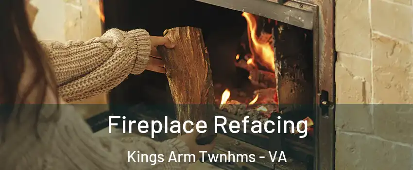 Fireplace Refacing Kings Arm Twnhms - VA