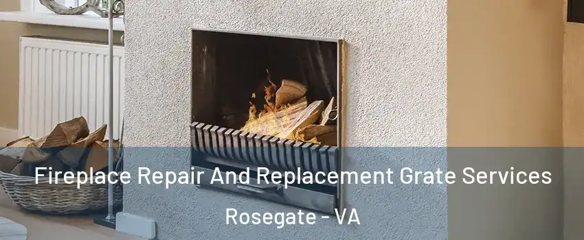 Fireplace Repair And Replacement Grate Services Rosegate - VA
