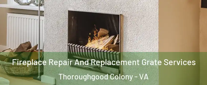 Fireplace Repair And Replacement Grate Services Thoroughgood Colony - VA