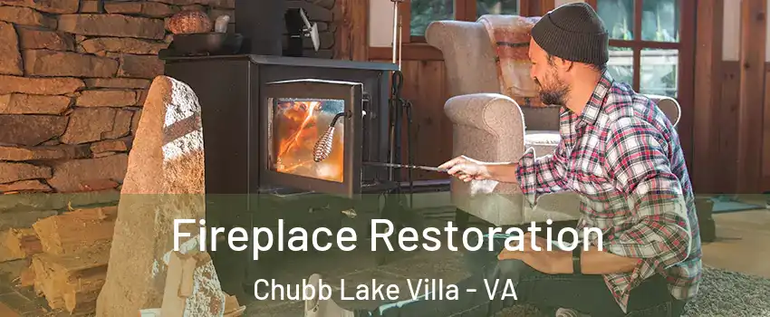 Fireplace Restoration Chubb Lake Villa - VA