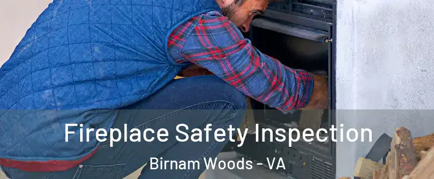 Fireplace Safety Inspection Birnam Woods - VA