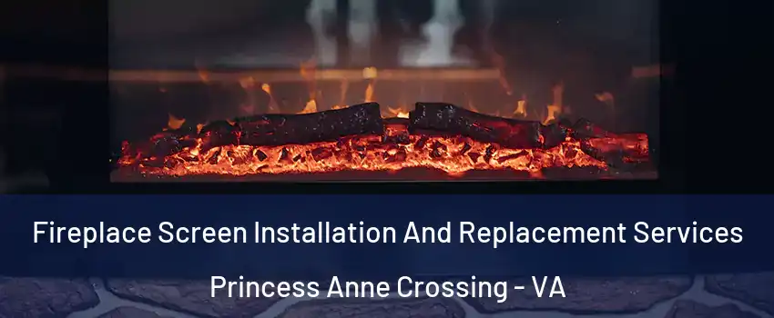 Fireplace Screen Installation And Replacement Services Princess Anne Crossing - VA