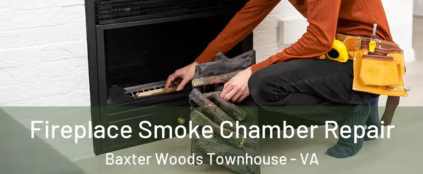 Fireplace Smoke Chamber Repair Baxter Woods Townhouse - VA