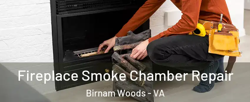 Fireplace Smoke Chamber Repair Birnam Woods - VA