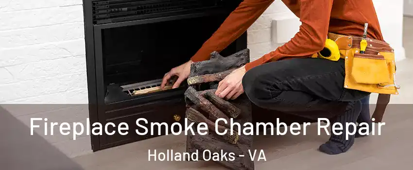 Fireplace Smoke Chamber Repair Holland Oaks - VA