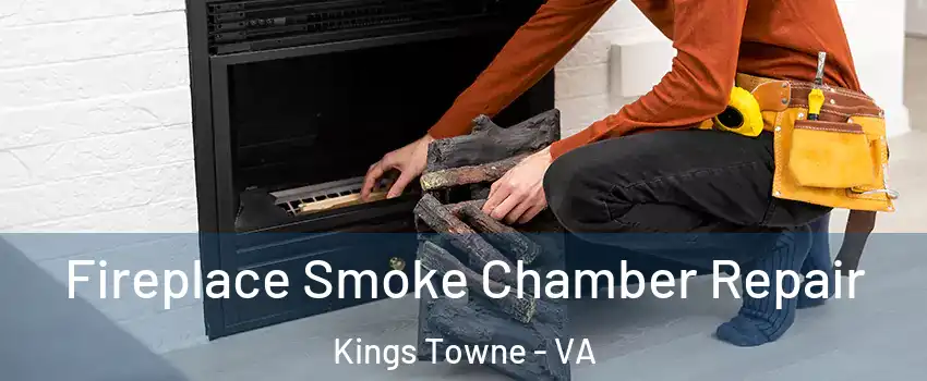 Fireplace Smoke Chamber Repair Kings Towne - VA